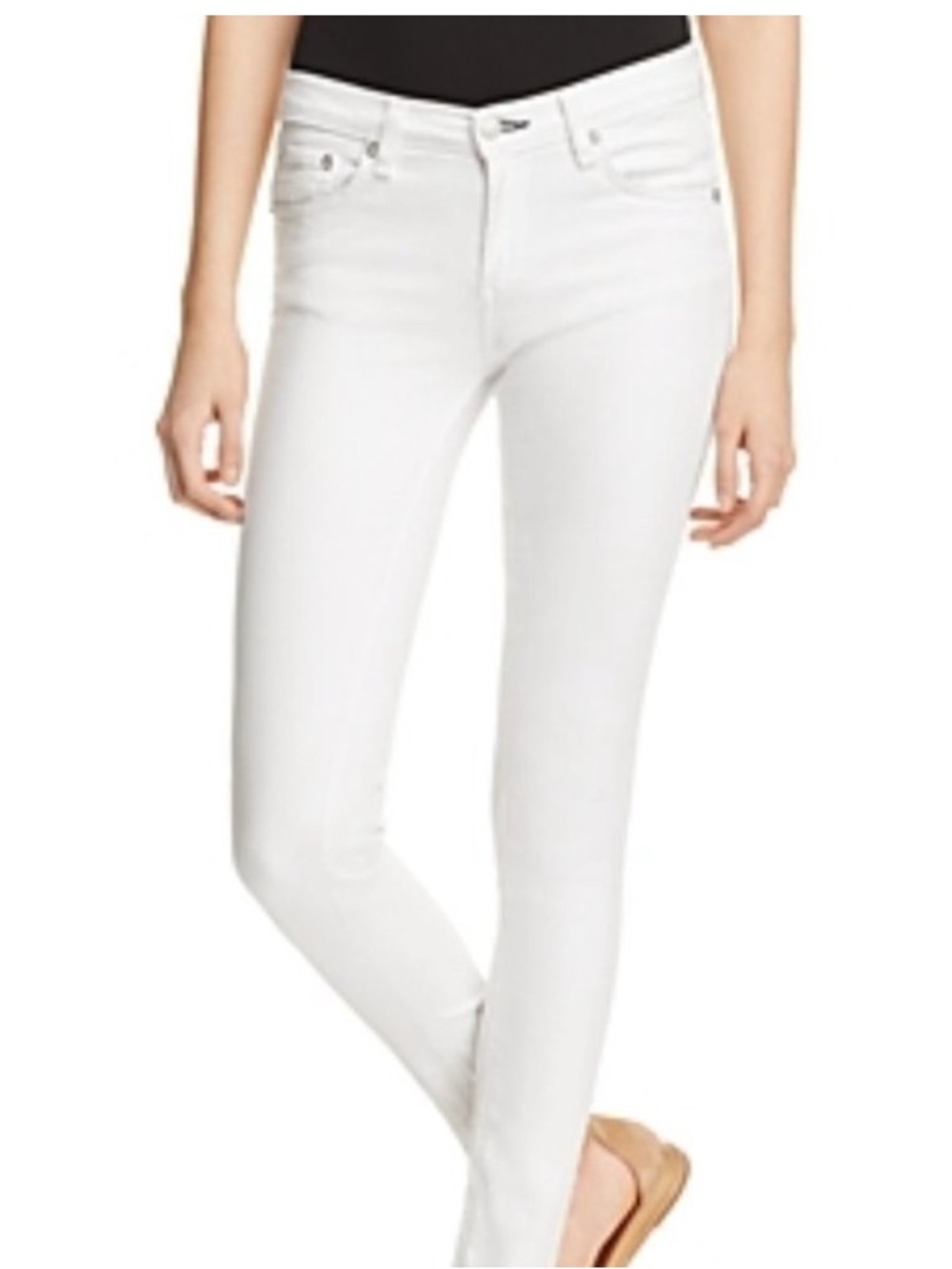 Rag & Bone Women's White Skinny Jeans sze 28